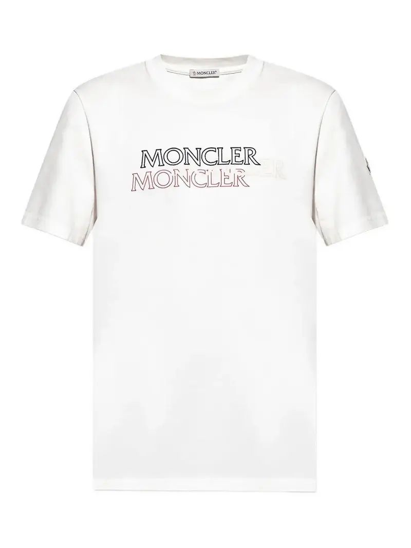 Moncler T-shirt Bianco 4012426