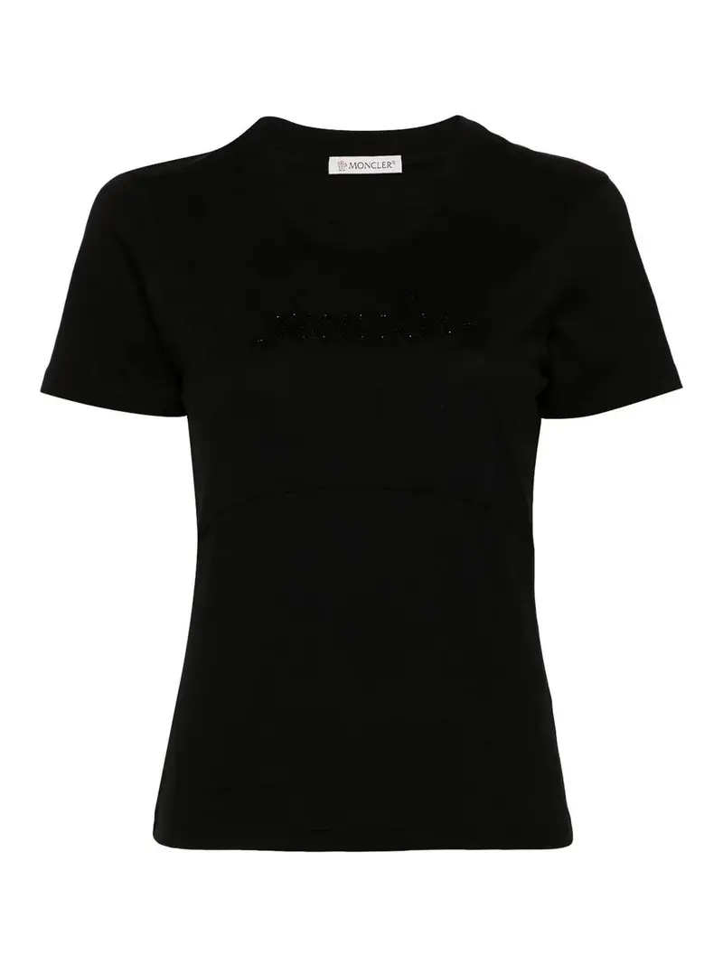 Moncler T-shirt Nero 4013619
