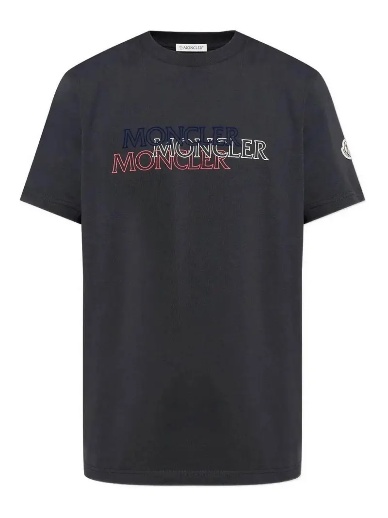 Moncler T-shirt Nero 4142658
