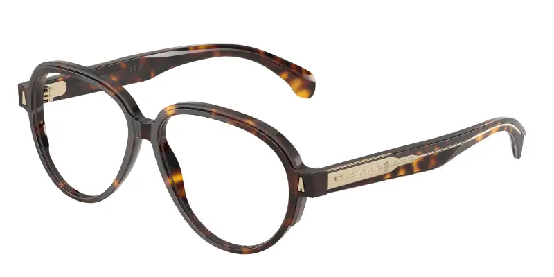 Unisex Moncler ME2003 3002 Montature da vista Acetato Tartaruga Trasparente Pilot Normale