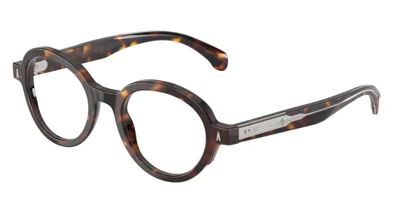 Unisex Moncler ME2005 3002 Montature da vista Acetato Tartaruga Trasparente Rotonda Normale