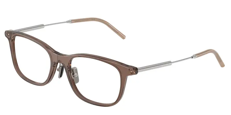 Unisex Moncler ME2013D 3019 Montature da vista Acetato Marrone Trasparente Pillow Normale