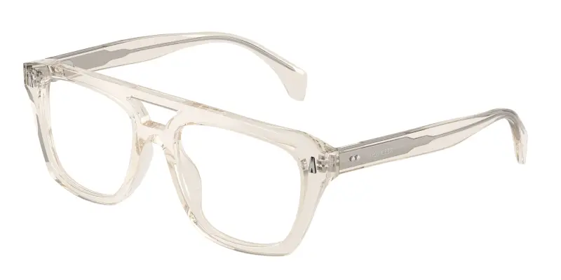 Unisex Moncler ME2018U 3003 Montature da vista Acetato Marrone Trasparente Squadrata Normale