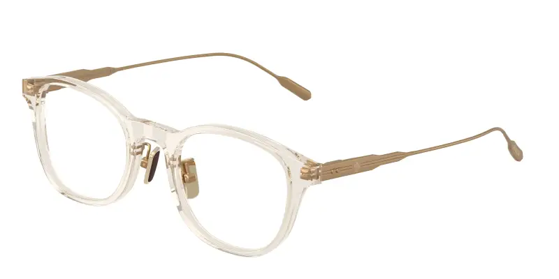 Unisex Moncler ME2030D 3003 Montature da vista Acetato Bianco Trasparente Pantos Normale