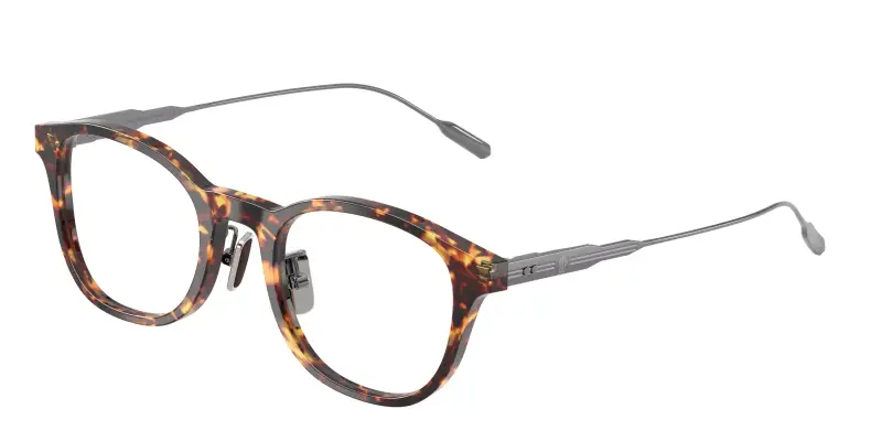 Unisex Moncler ME2030D 3038 Montature da vista Acetato Tartaruga Trasparente Pantos Normale