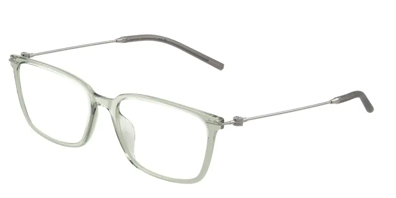 Unisex Moncler ME3004D 5016 Montature da vista Iniettato Verde Trasparente Squadrata Normale