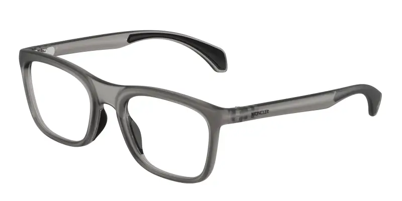 Unisex Moncler ME3005U 5003 Montature da vista Iniettato Grigio Trasparente Squadrata Normale