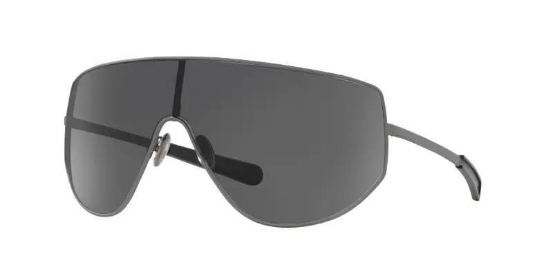 Unisex Moncler ME4011T TANIUM 101687 Occhiali da sole Titanio Grigio Grigio Pilot Normale