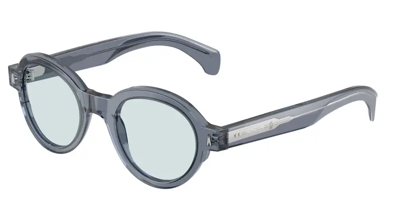 Unisex Moncler ME6003 RONDOSA 300T72 Occhiali da sole Acetato Blu Blu Rotonda Fotocromatiche