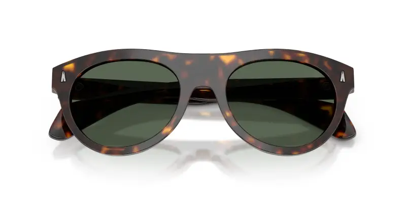 Unisex Moncler ME6022U SPLASH 300271 Occhiali da sole Acetato Tartaruga Verde Rotonda Normale miniatura 2