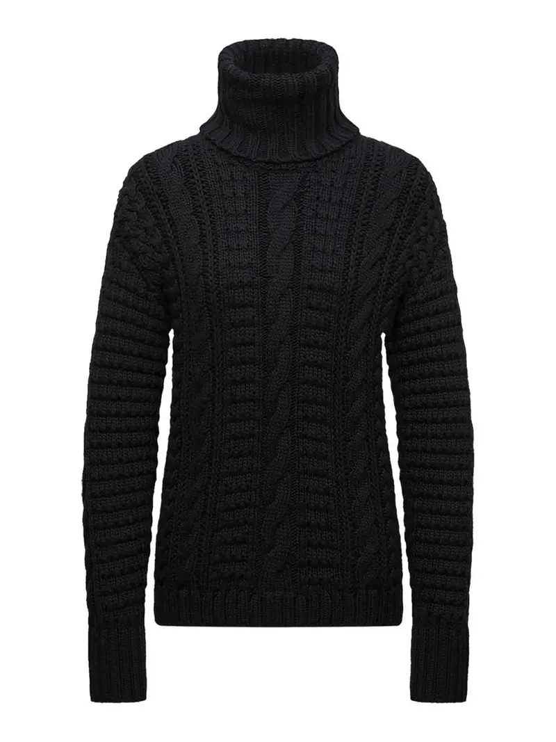 Moncler X Ee72 di Edward Enninful Maglione Nero