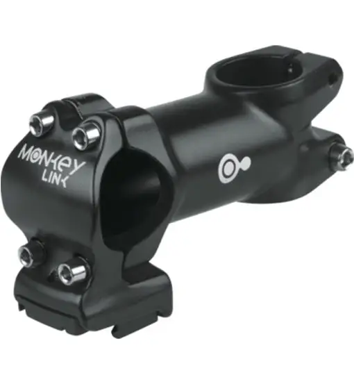 AS-ML3-90 - attacco manubrio Black