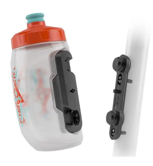 Twist Bottle Kids 450ml - borraccia da bici Grey