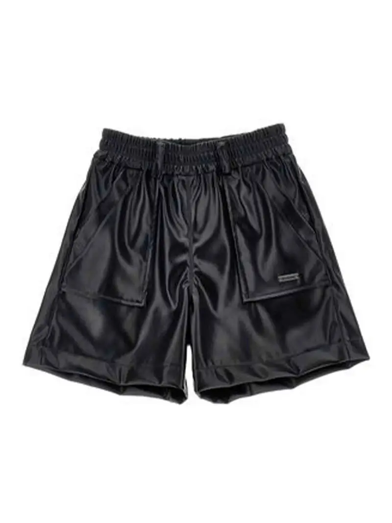 Shorts Con Tasche Nero