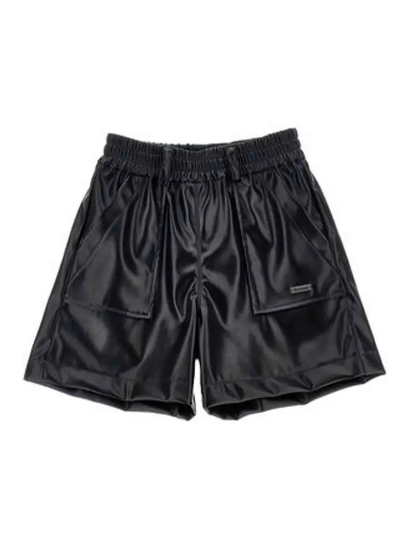 Shorts Con Tasche Nero