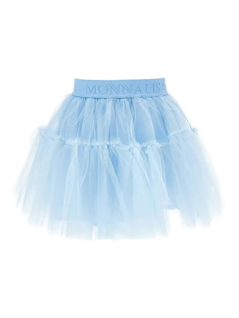 Gonna In Tulle Blu