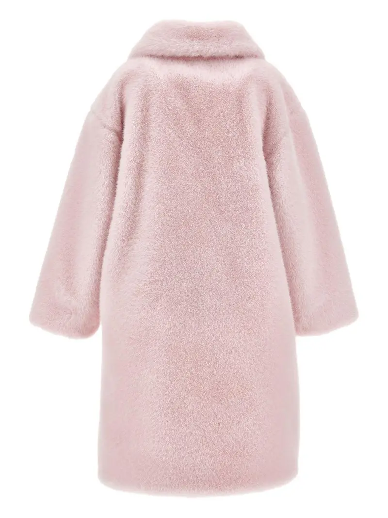 Cappotto Monopetto Rosa Chiaro miniatura 2
