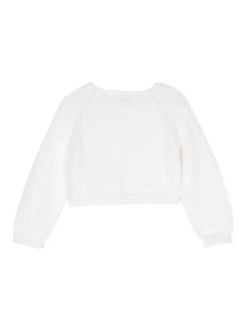 MONNALISA KIDS Cardigan Bianco 4345495 miniatura 3