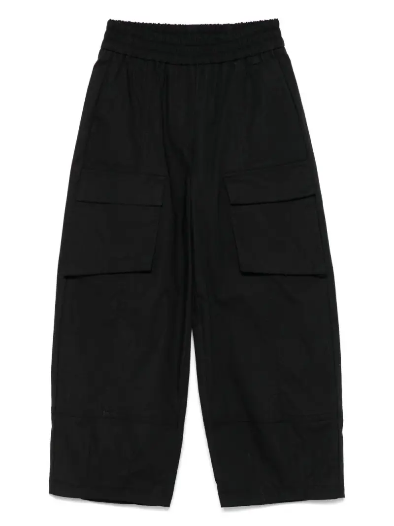Pantalone cargo nero