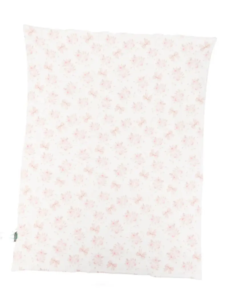 Sacco nanna panna e rosa in cotone biologico con stampa miniatura 2