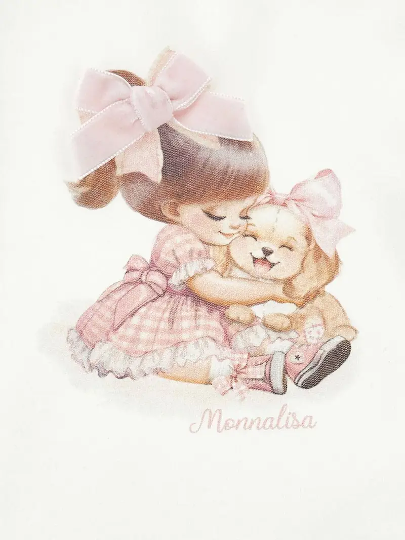 MONNALISA KIDS T-shirt Bianco 4322335 miniatura 3