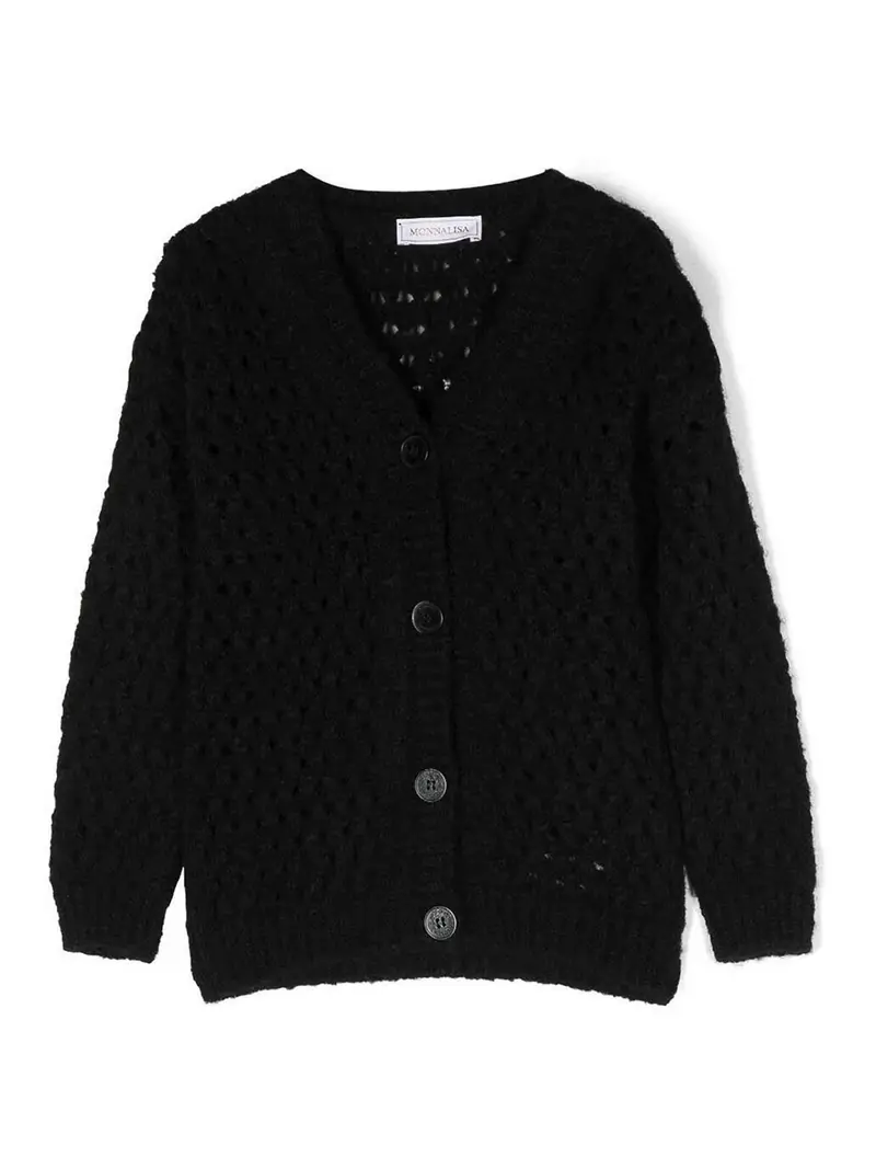Monnalisa Cardigan Nero 4127955