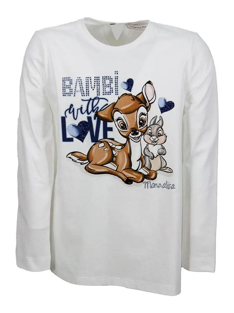 Monnalisa T-shirt Bianco 3263752