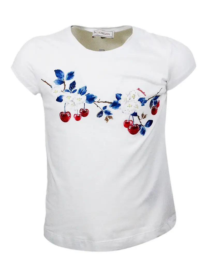 Monnalisa T-shirt Bianco 3267160