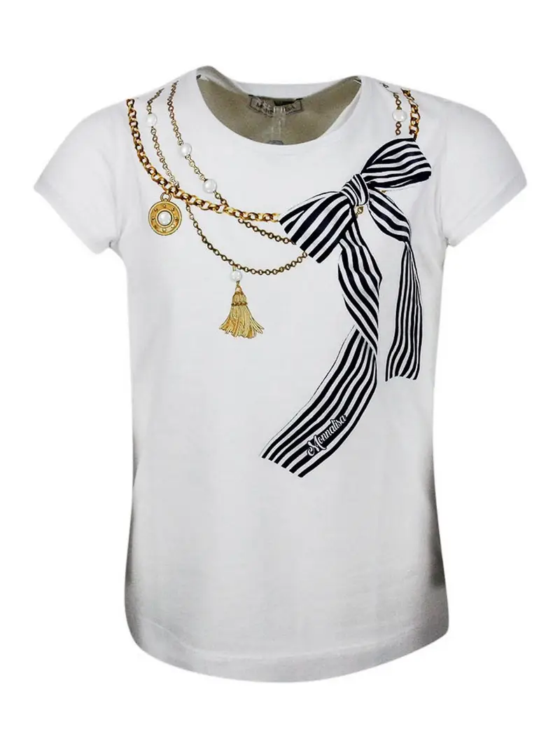 Monnalisa T-shirt Bianco 3267161