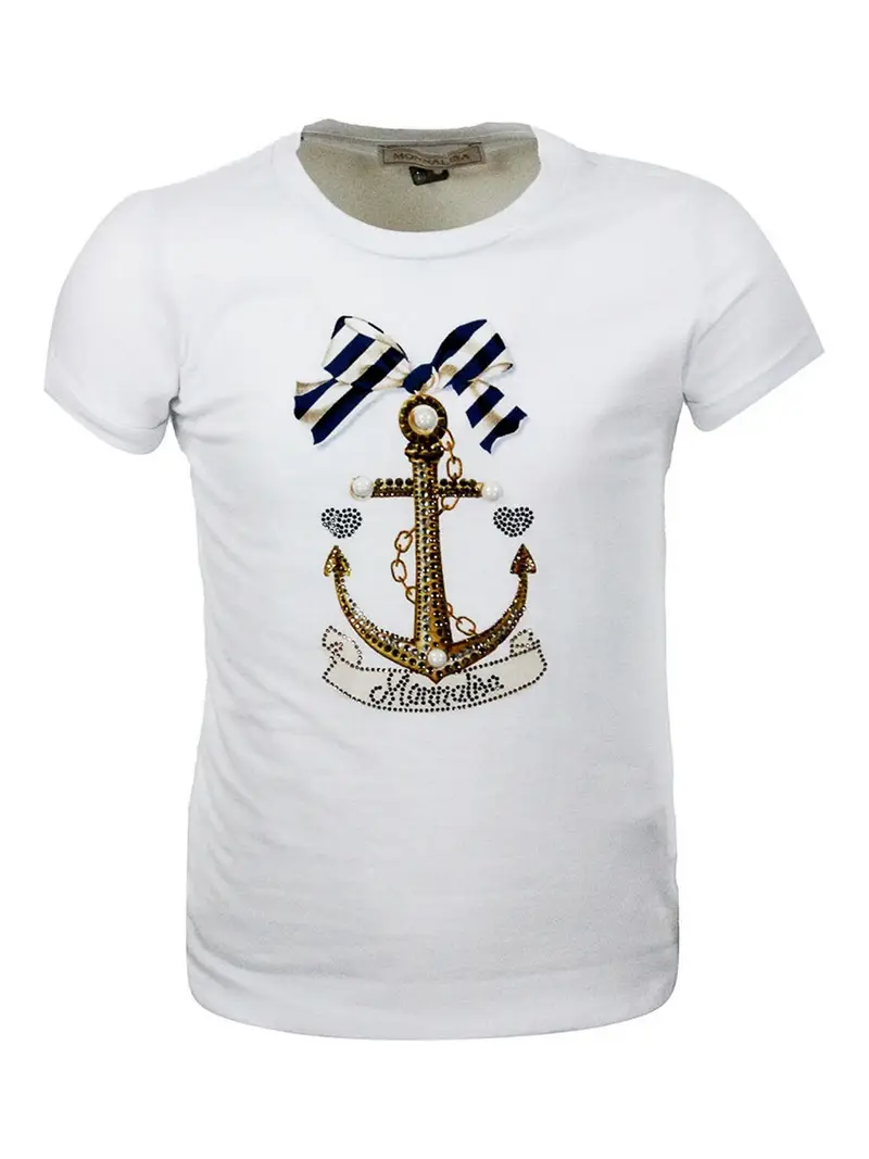 Monnalisa T-shirt Bianco 3267166