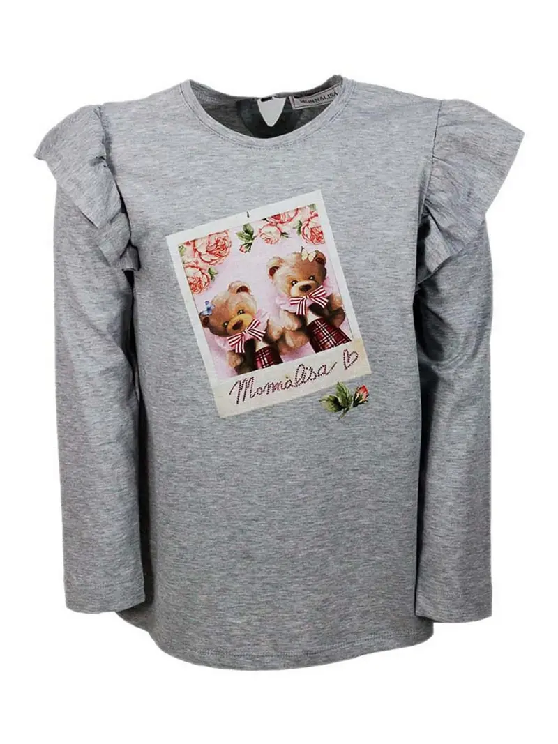 Monnalisa T-shirt Grigio 3294896