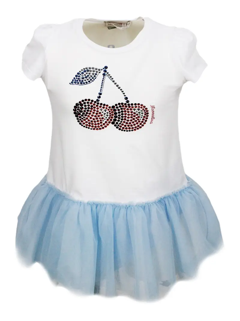 Vestito Monnalisa bianchi Bianco