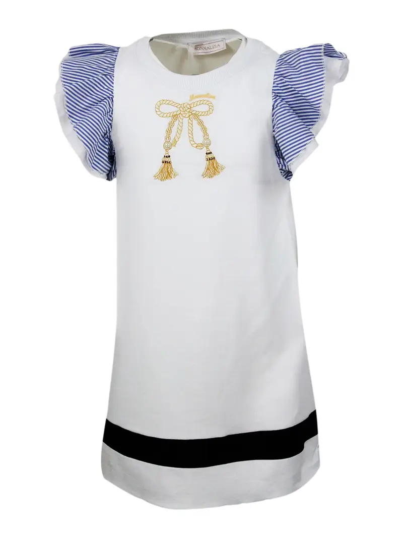 Vestito Monnalisa bianchi Bianco