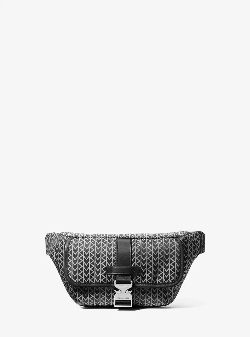 Monospalla Eli con logo jacquard MK2000 - Michael Kors