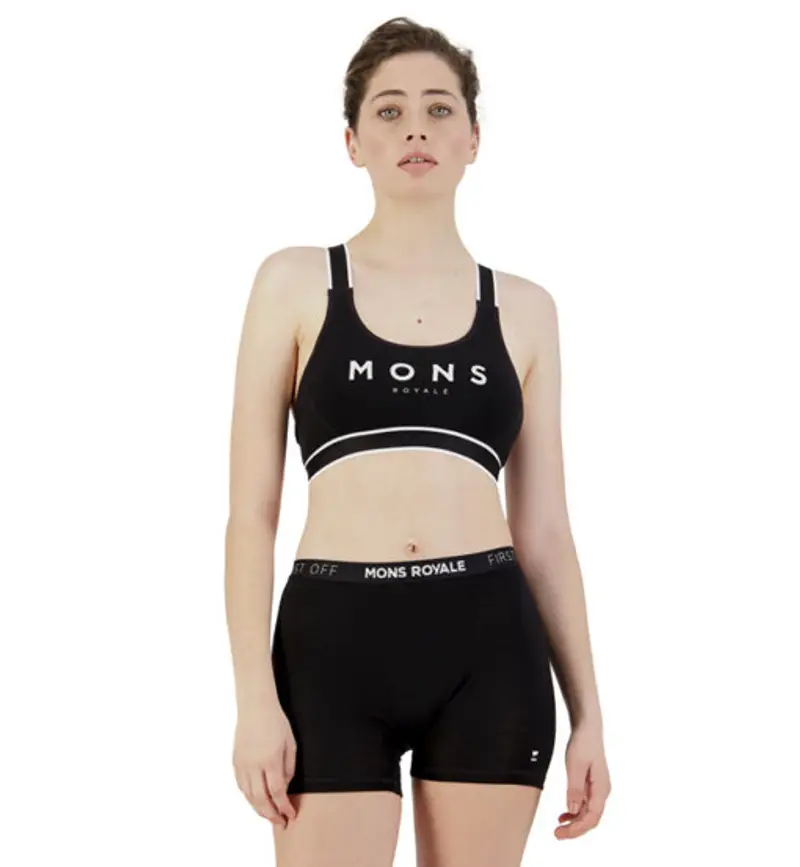 Stella X-Back - reggiseno sportivo a basso sostegno - donna Black