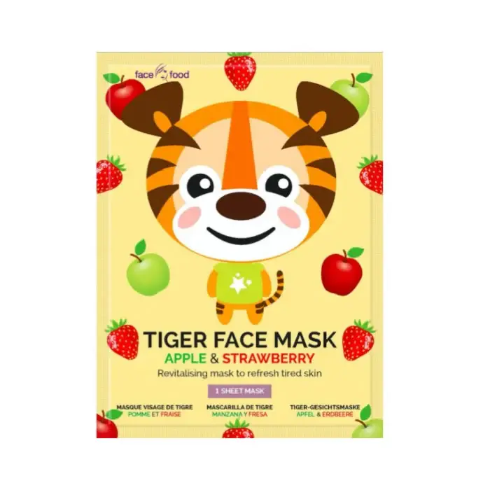 Maschera viso tigre 1 unità