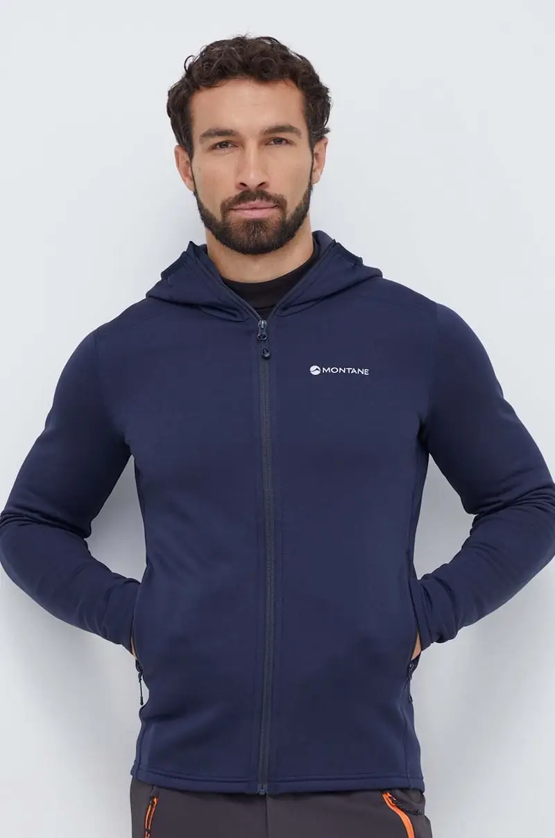 felpa da sport Fury con cappuccio Blu navy