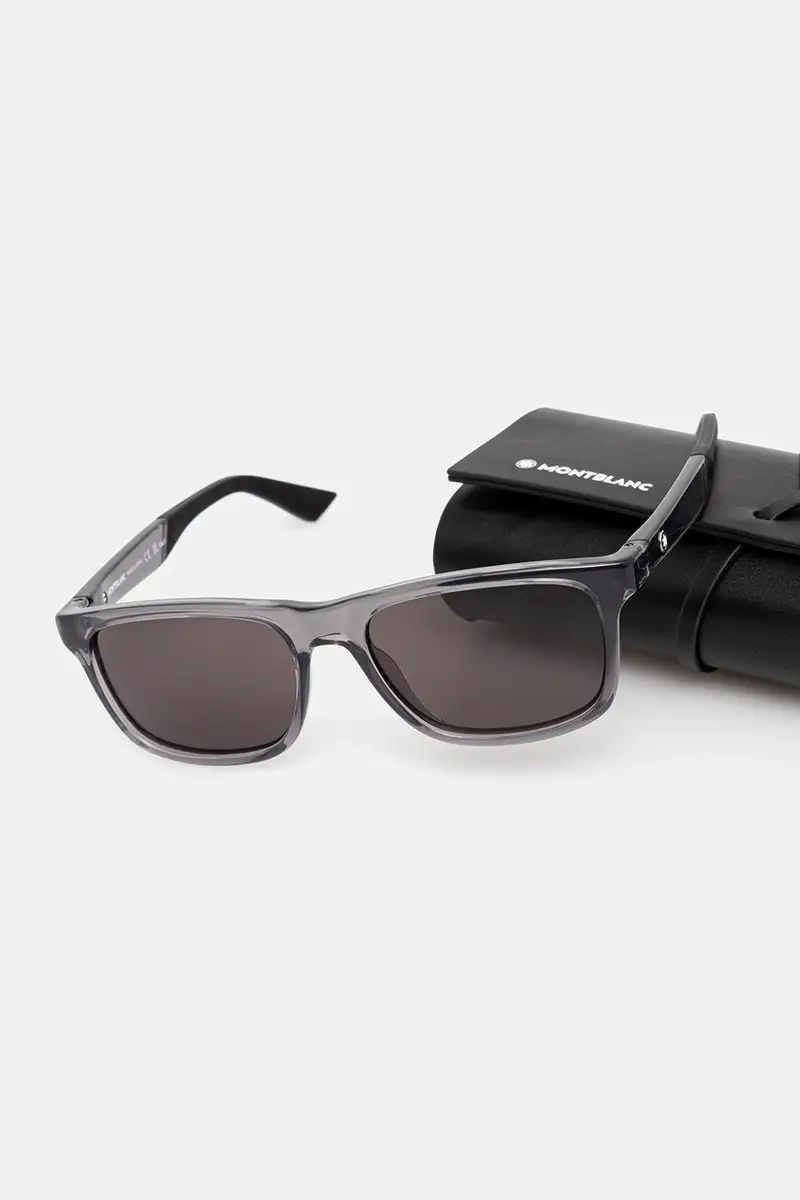 Montblanc Occhiali da sole Uomo Grigio 3770309 miniatura 4