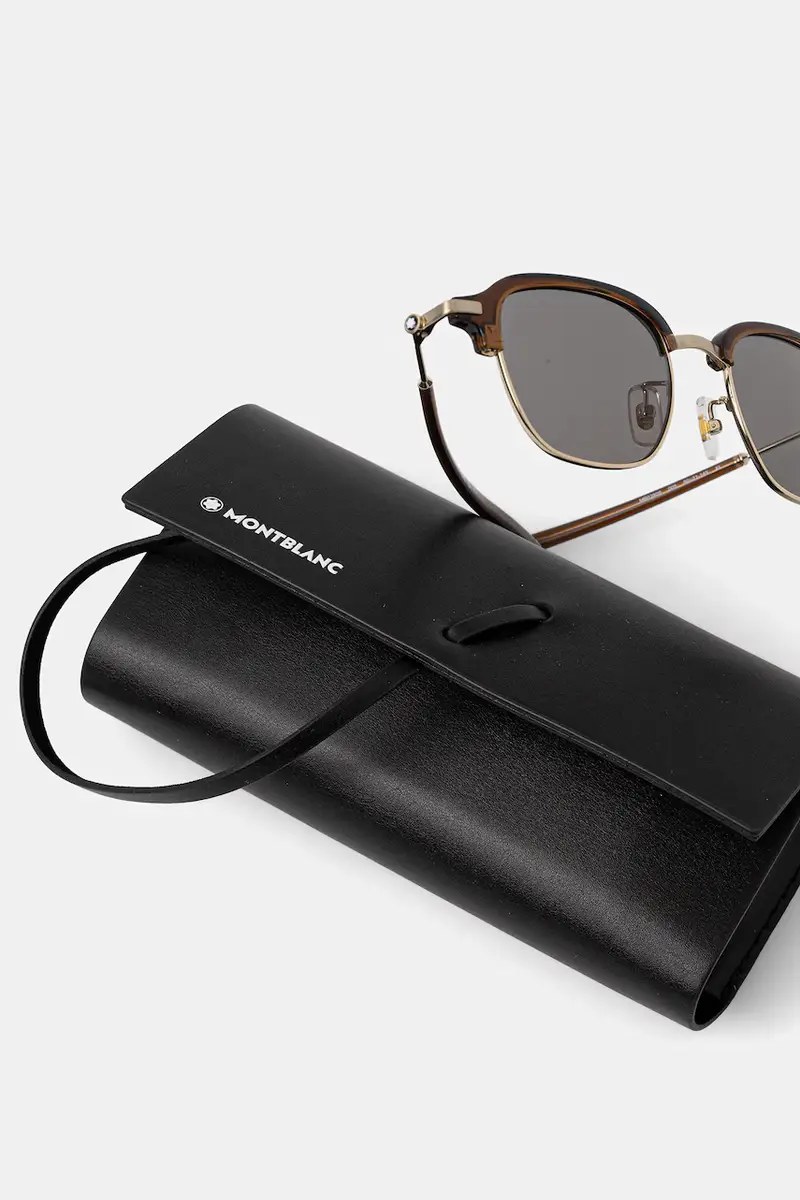 Montblanc Occhiali da sole Uomo Marrone 3772088 miniatura 4