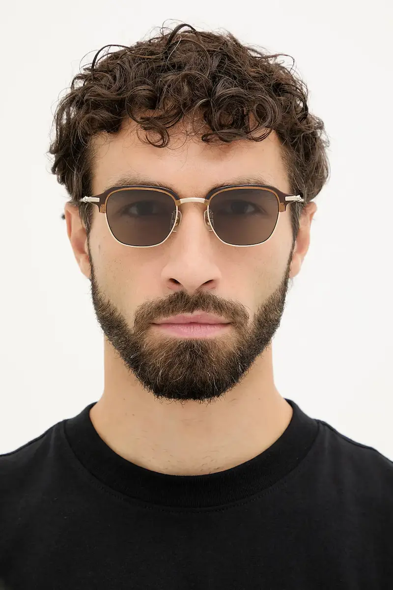 Montblanc Occhiali da sole Uomo Marrone 3772088 miniatura 5