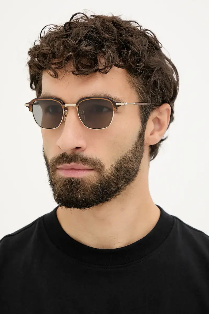 Montblanc Occhiali da sole Uomo Marrone 3772088