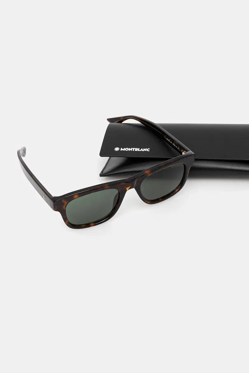 Montblanc Occhiali da sole Uomo Marrone 3772115 miniatura 4