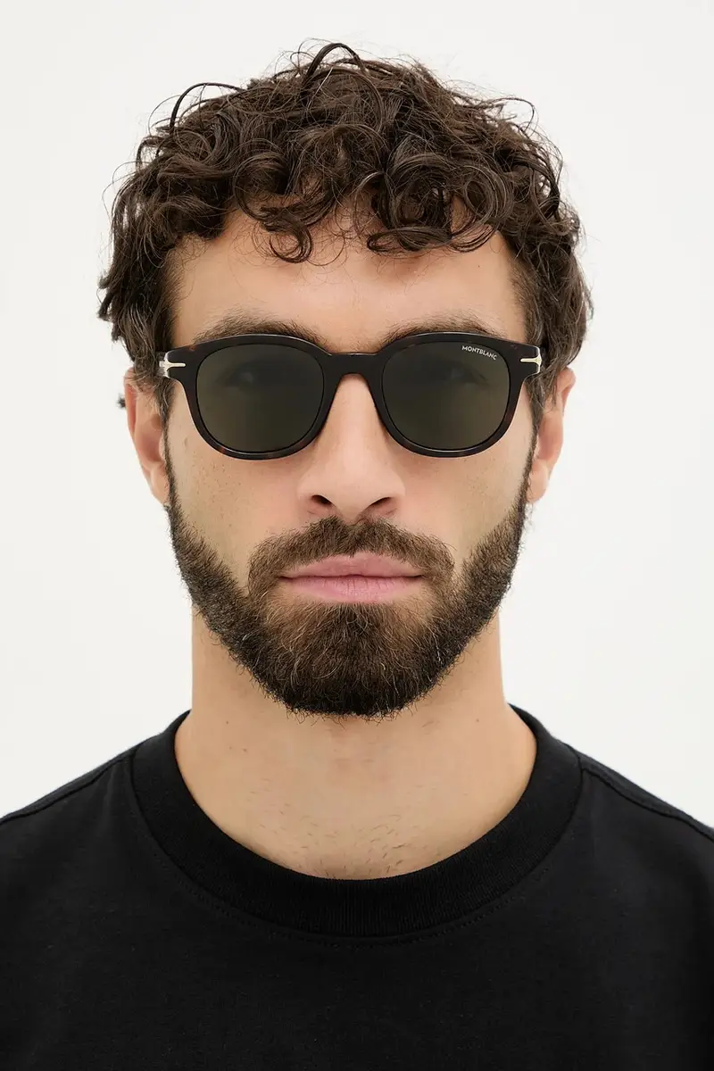 Montblanc Occhiali da sole Uomo Marrone 3772116 miniatura 5