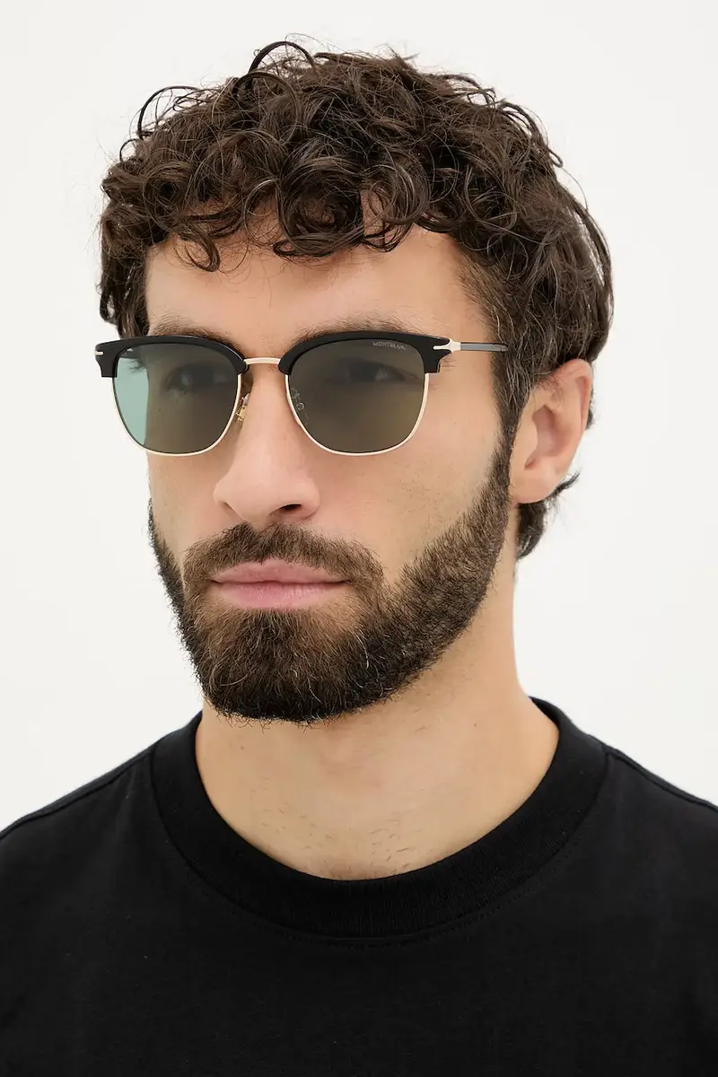 Montblanc Occhiali da sole Uomo Nero 3776896