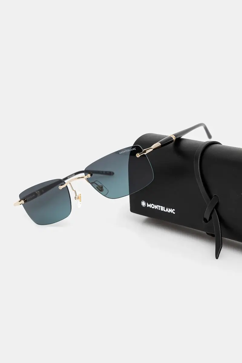 Montblanc Occhiali da sole Uomo Oro 3779022 miniatura 4