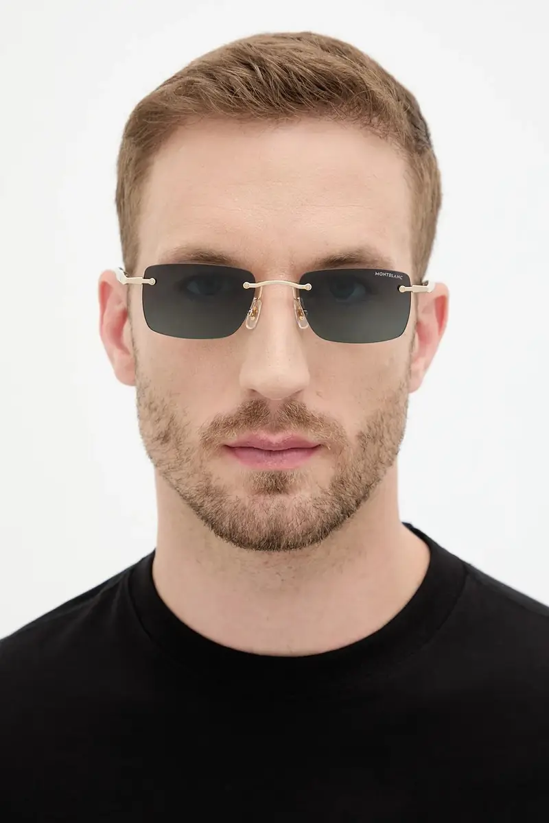 Montblanc Occhiali da sole Uomo Oro 3779022 miniatura 5