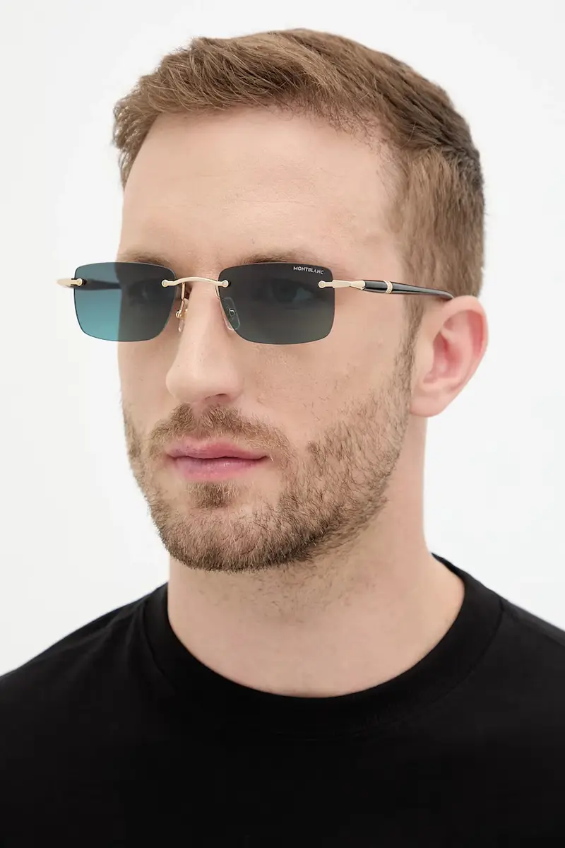 Montblanc Occhiali da sole Uomo Oro 3779022