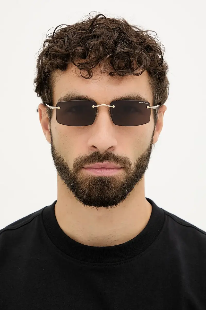 Montblanc Occhiali da sole Uomo Oro 3778991 miniatura 5