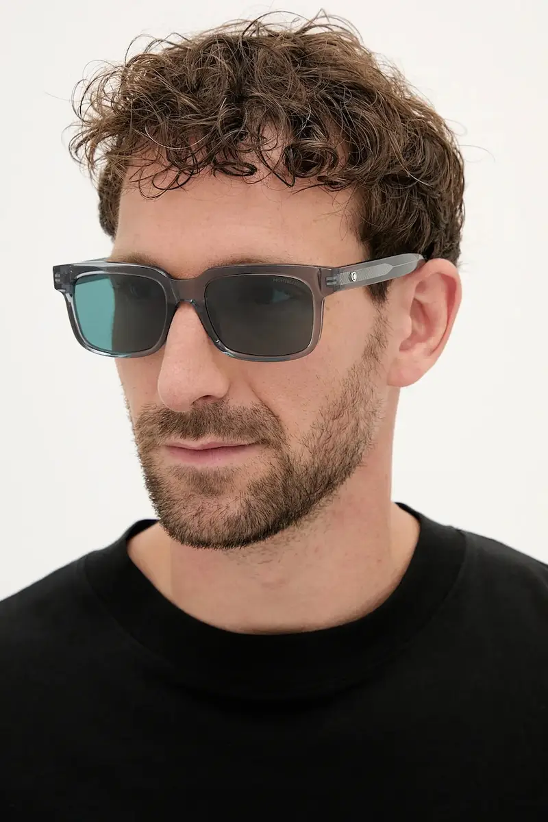 Montblanc Occhiali da vista Uomo Grigio 2223651