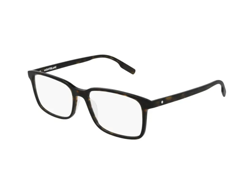 Uomo MB0152O 006 Montature da vista Acetato Havana Squadrata